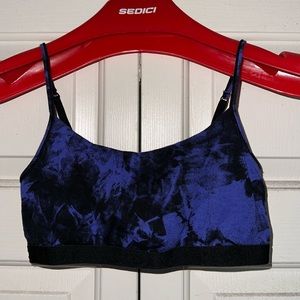 purple smoke bra top